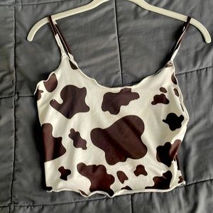 Cow Print Tank
